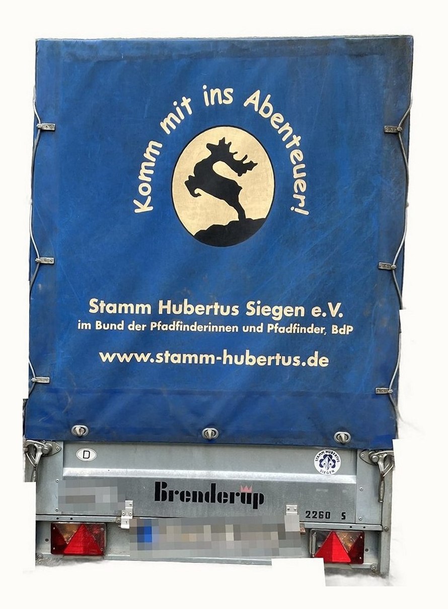 Paar Heck des Stammesanhängers